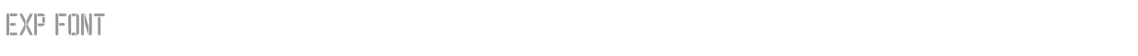 Exp font preview